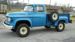 Illustration for article titled Rare Vintage Power Wagon Has Modern Diesel Power